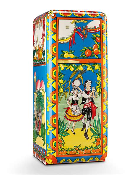 smeg dolce and gabbana fridge.